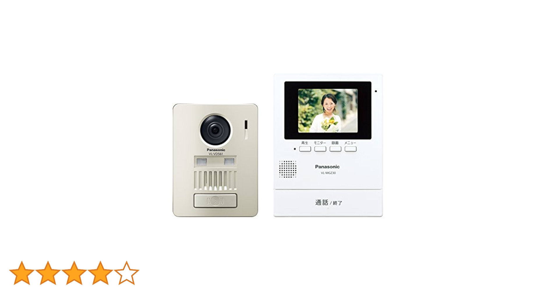 ☆新品未使用☆パナソニック VL-VD561L-Nワイヤレス玄関子機 Amazon.co.jp: パナソニック ワイヤレステレビドアホン(モニター